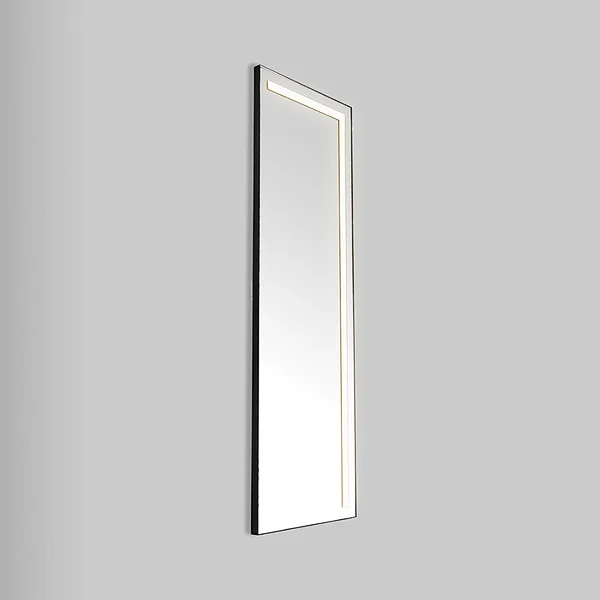 Rectangular Framed Backlit Bathroom Mirror