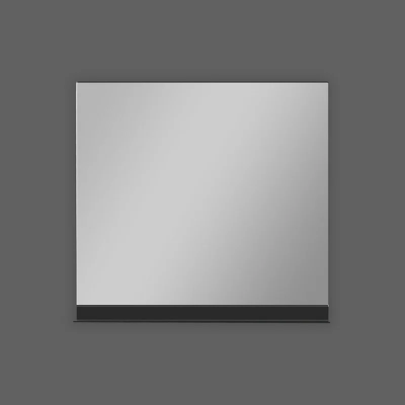 rectangle black bathroom mirror
