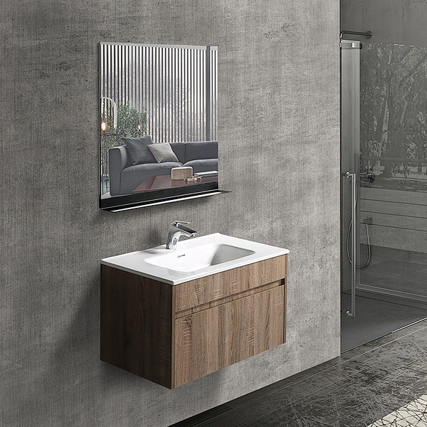 Boniare Modern Bathroom Storage Cabinet, Gray