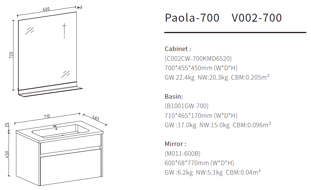 gray single sink bathroom vanity size 700
