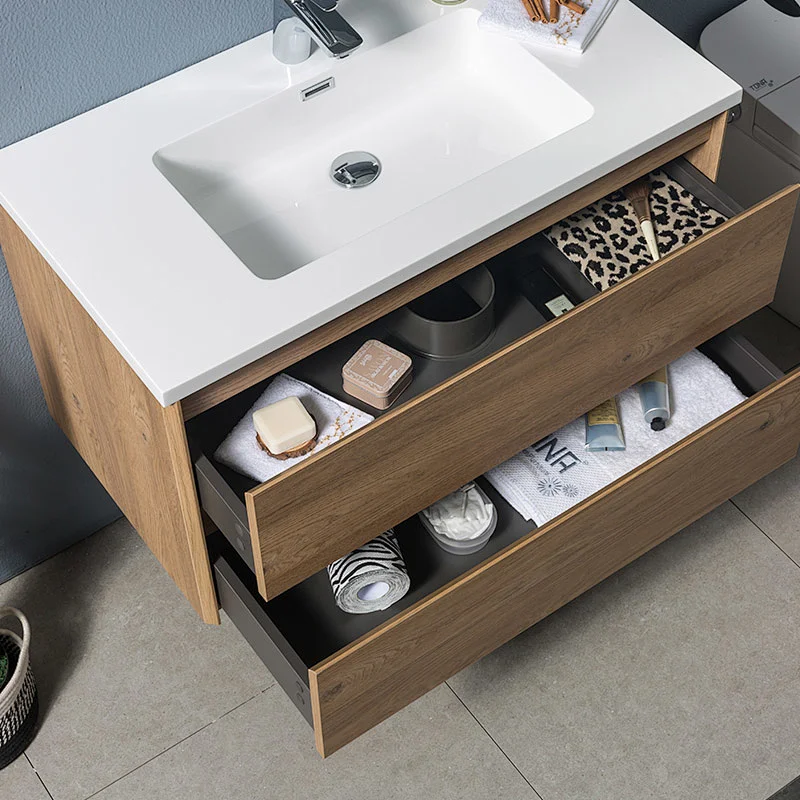modern bathroom vanities with 2 drawer