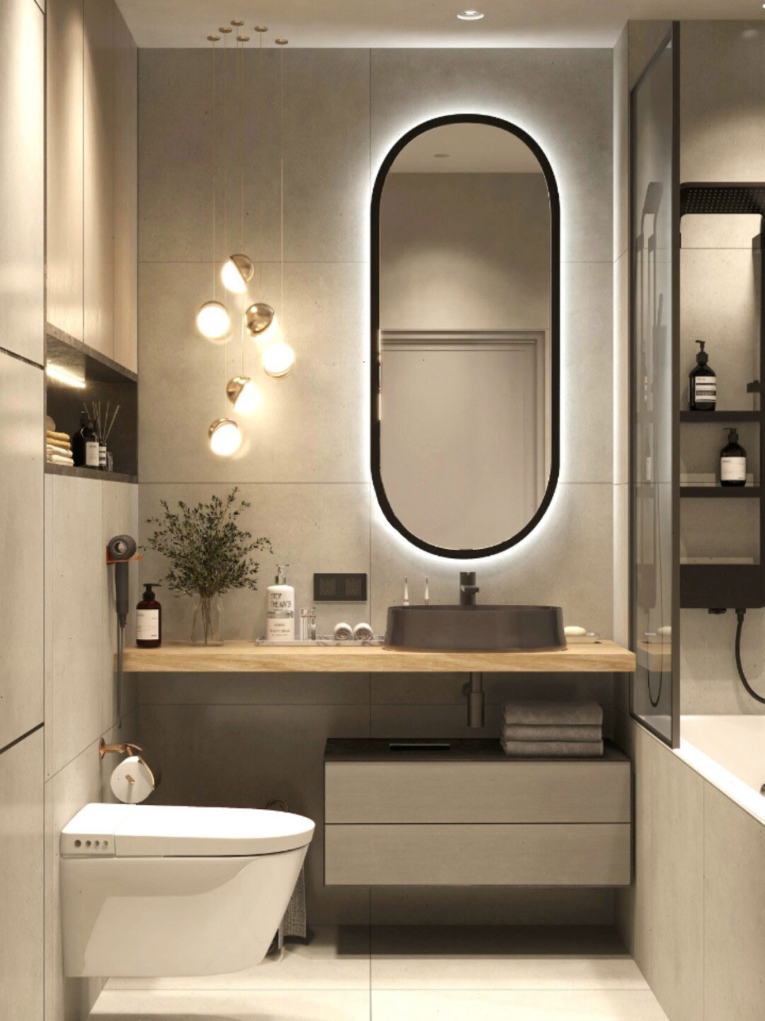 small apartment bathroom design