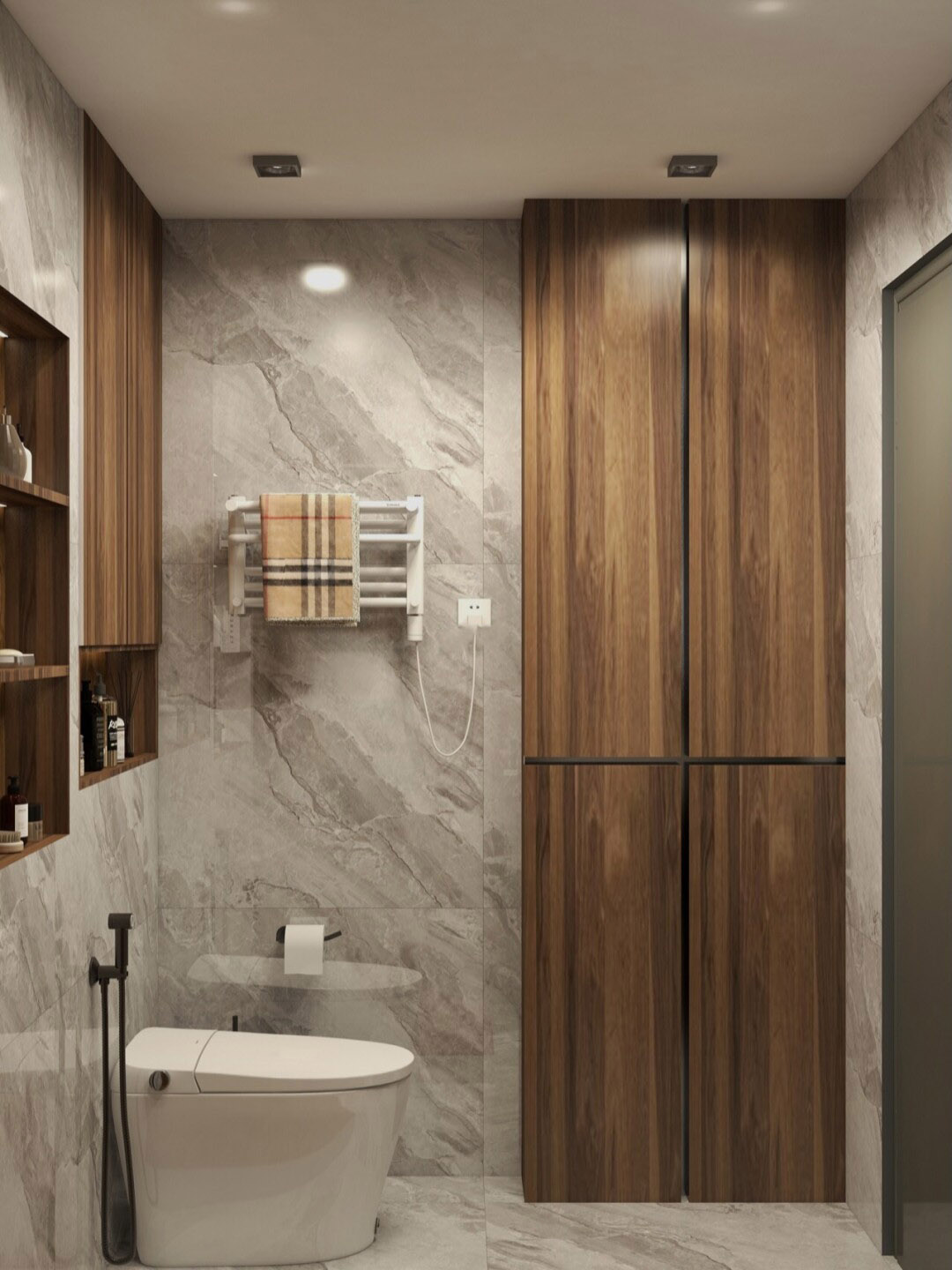 Contemporary Bathroom Design for Small Space - Tona.com