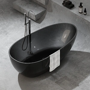 freestanding black bathtubs
