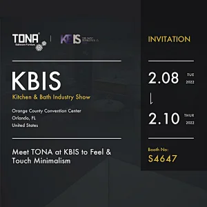 TONA nimmt an der KBIS 2022 teil