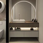 Stromlinienförmig und gelassen: Erreichen des modernen, minimalistischen Badezimmer-Looks