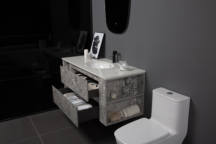 remove the vanity from the wall
