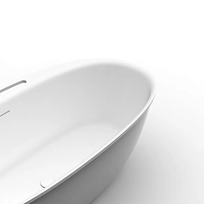 oval solid surface bathtub voyager 8