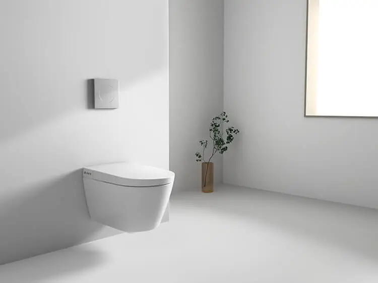 use a small smart toilet