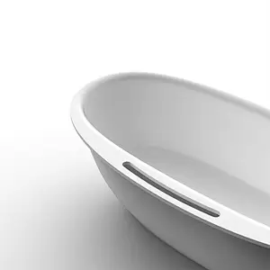 oval solid surface bathtub voyager 7