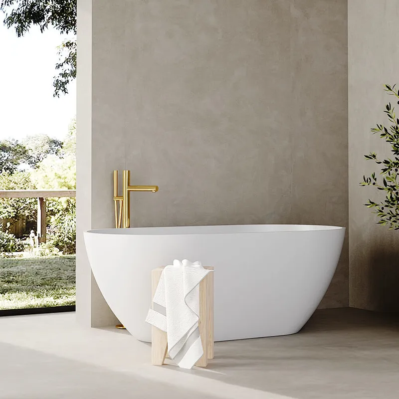 solid surface bathtub Nevis 1