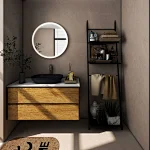 Minimalist Magic: A Beige Bathroom Makeover