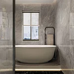 Graues Badezimmerdesign: Ideen für die Schaffung eines anspruchsvollen und beruhigenden Raums