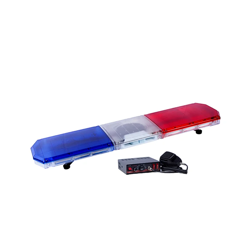 12V24V police car roof flashing ultra-thin emergency lights led red and blue warning lights