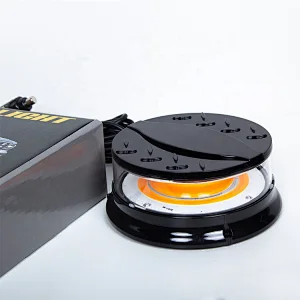 80 Watts High Power COB LED Beacon Light with Magnet Base for Trucks & Police Vehicles.
