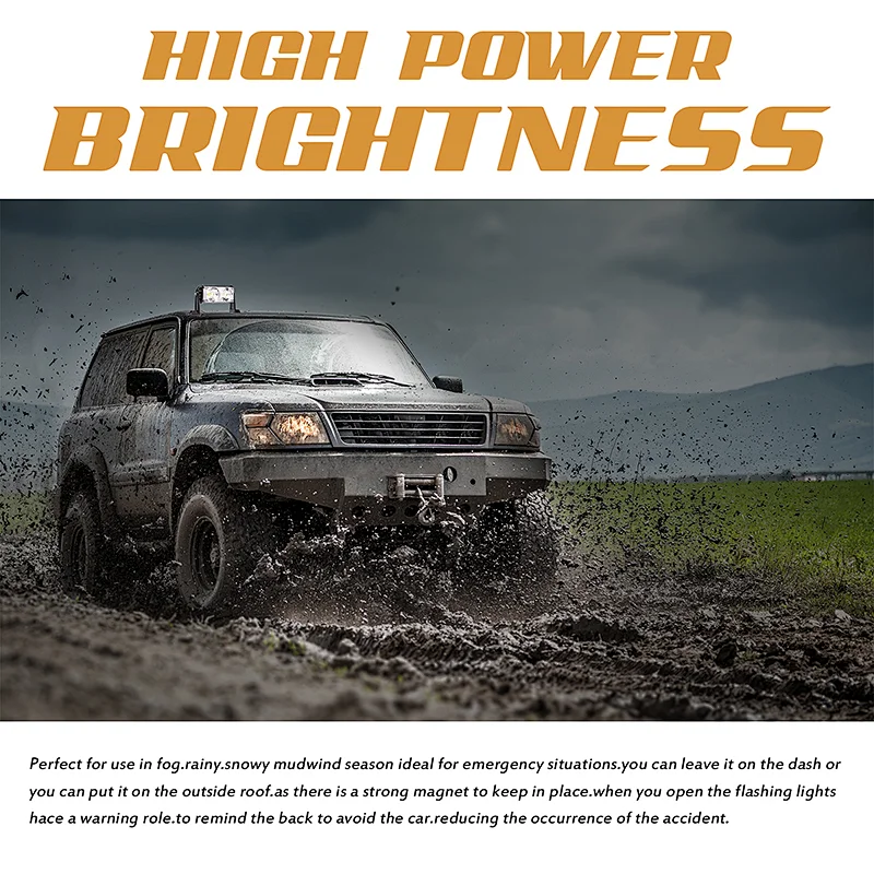 Factory wholesale 40W emergency light bar for truck off-road vehicles