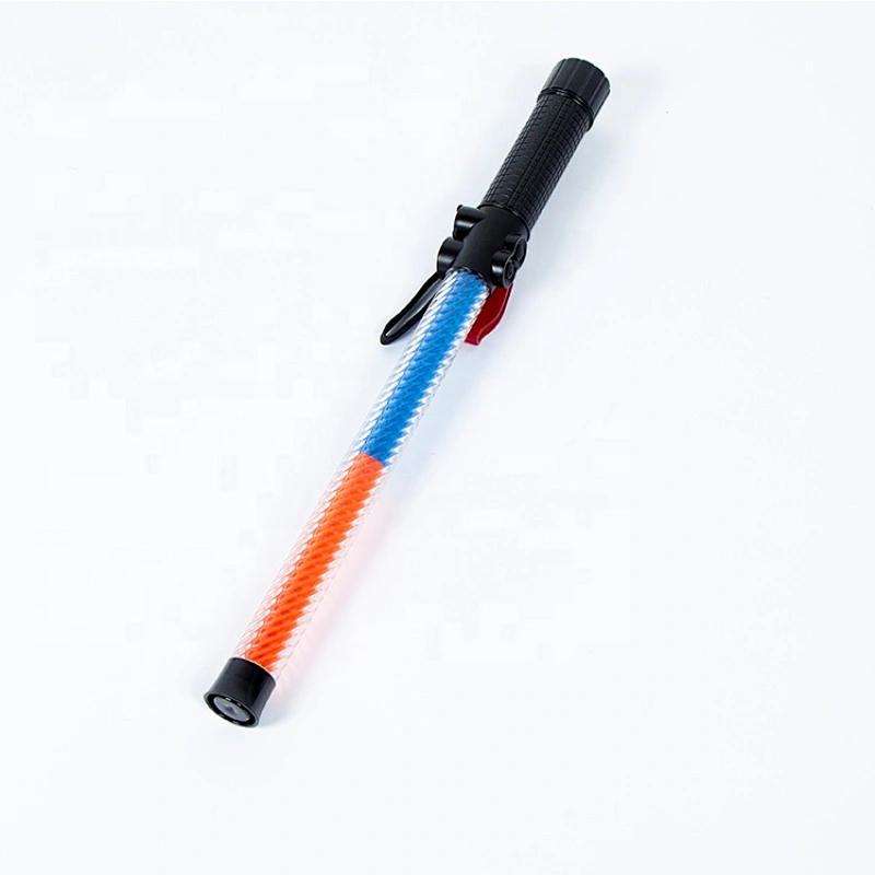 LED Traffic Safety Baton Light  with two flashing modes and whistle function