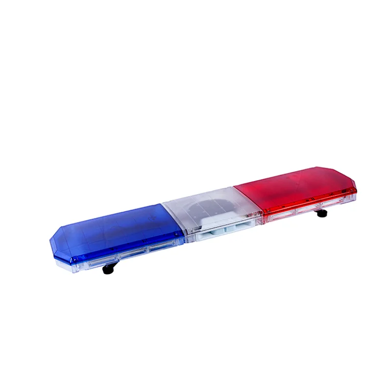 12V24V police car roof flashing ultra-thin emergency lights led red and blue warning lights
