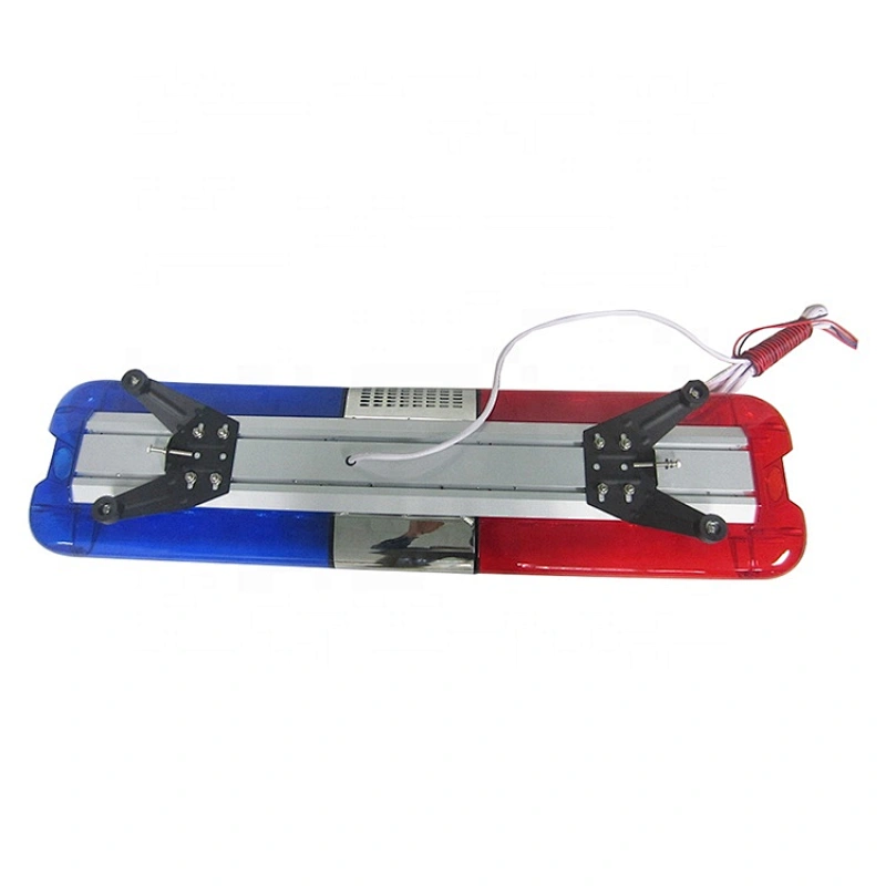 police ambulance led lightbar hazard warning with wired sound alarm strobe light siren home