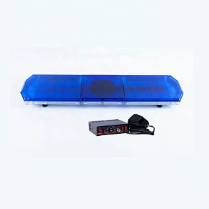 Police emergency signal lights ambulance blue led flashing lightbar with  Horn siren, Ambulance professional warning lights