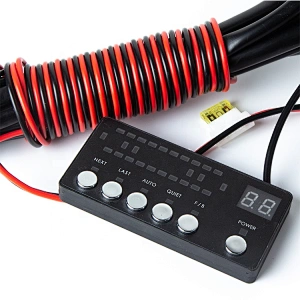 47 inch Amber LED COB Linear Warning Light Bar for Fire Engine, Trucks,Rescue Vehicles