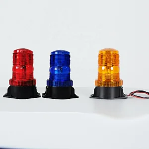Auto Lighting System Beacon Lamp DC10-80V Forklift Truck Led Strobe Light for Vehicles Yellow White Red Blue Certification:Emark R65 CE RoHS