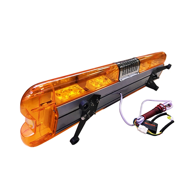 Car roof mounting 120cm strobe amber COB vehicle emergency light bar