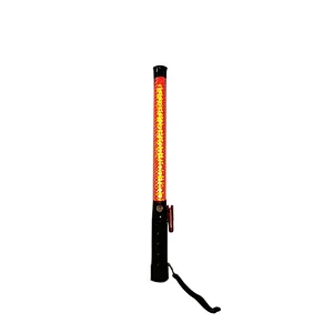 LED Traffic Safety Baton Light  with two flashing modes and whistle function