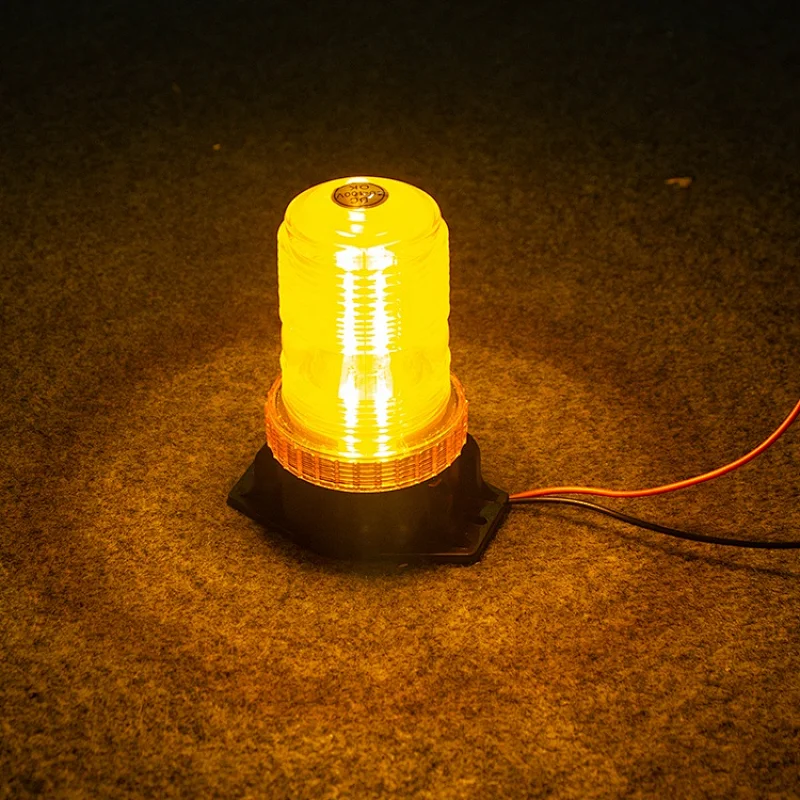 Auto Lighting System Beacon Lamp DC10-80V Forklift Truck Led Strobe Light for Vehicles Yellow White Red Blue Certification:Emark R65 CE RoHS