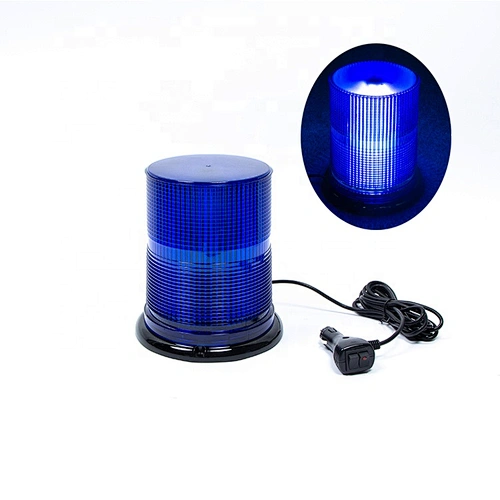 30 LEDs Traffic Warning Beacon Light Indication Rotativo Led Tractor Strobe  Lighting Blue Emergency Flashing Light Safety Lamp