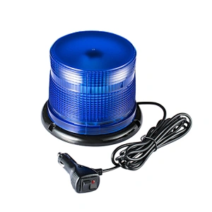 DC12-24V red blue amber rotary led lighting rotating led emergency light for ambulance police mining excavator crane fire truck
