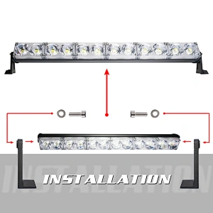 820MM 240W Emergency light bar for truck off-road vehicles