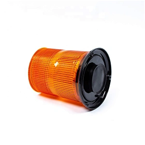Amber Yellow  78 Watts LED Rotating Beacon Strobe Light Magnetic Mount Revolving Warning Flashing Light for Emergency  Vehicle.