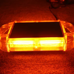 8 COB High Intensity Law Enforcement Emergency Hazard Warning Flashing Car Truck Construction LED Roof Top Mini Bar Strobe Light with Magnetic Base