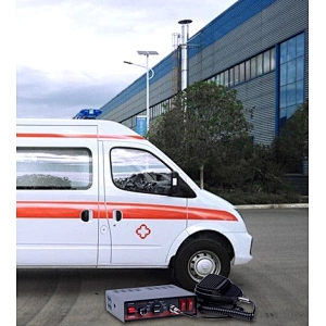 Blue Rotating LED Ambulance Flashing Lights Bar and Siren