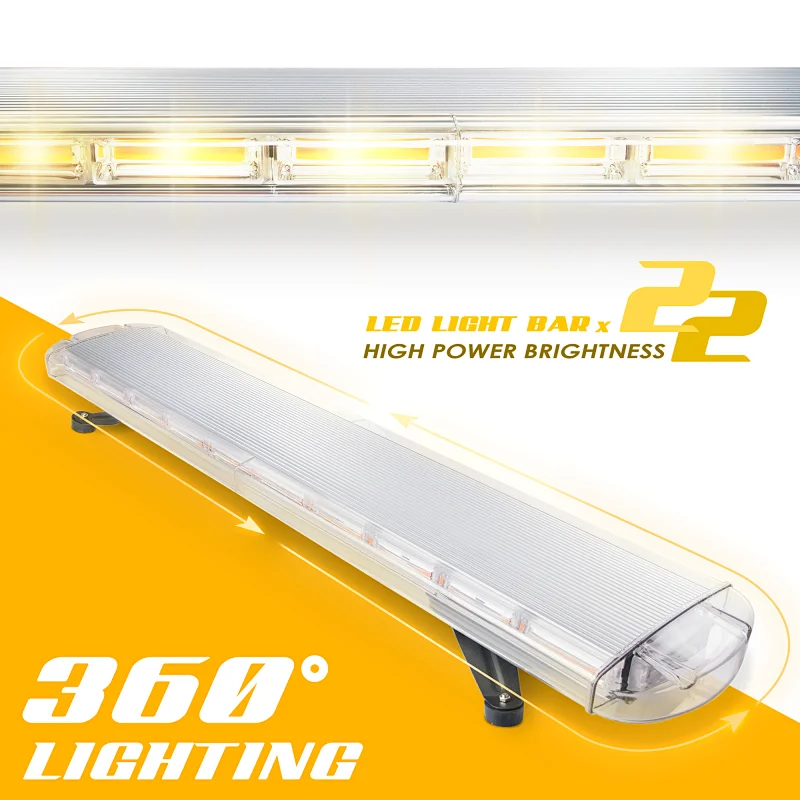 Amber/Yellow 22COB 220W 47