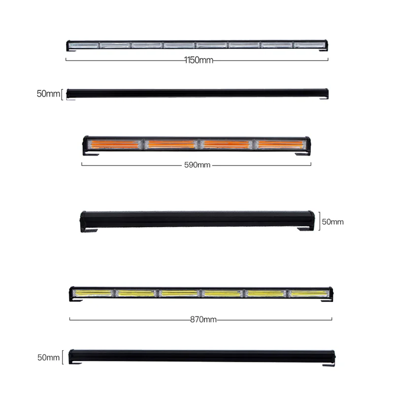 80W White led Strobe Light Bar Traffic Advisor with Lighter Plug Price: