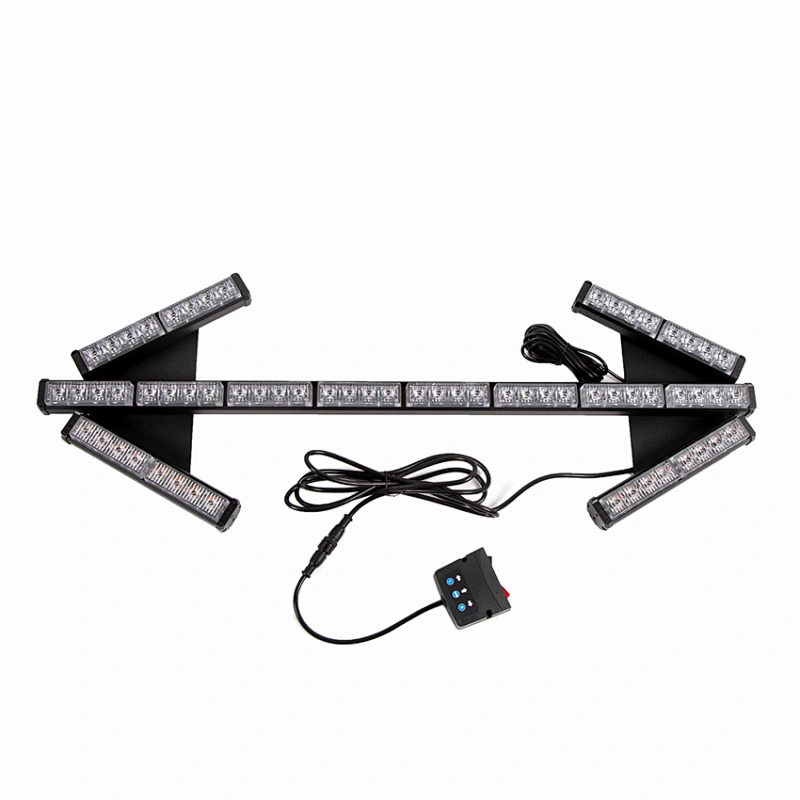 DC12-24V Sprinkler steering arrow light cleaning construction vehicle LED water steering warning indicator light bar