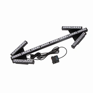 DC12-24V Sprinkler steering arrow light cleaning construction vehicle LED water steering warning indicator light bar