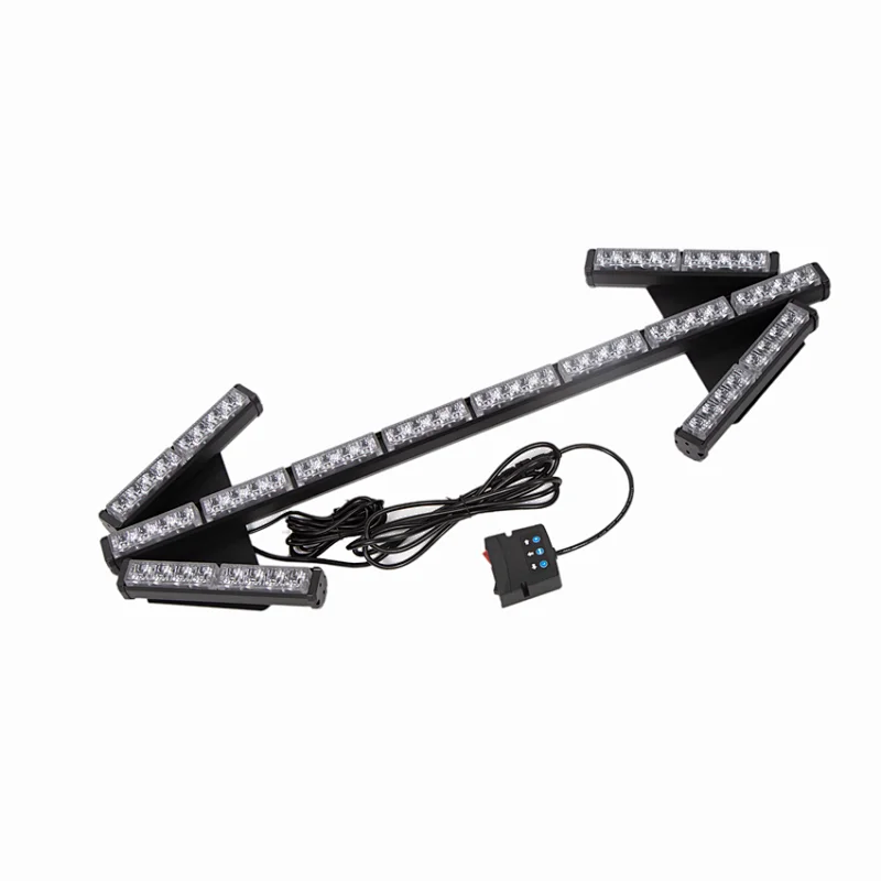 DC12-24V Sprinkler steering arrow light cleaning construction vehicle LED water steering warning indicator light bar