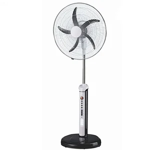 Emergency stand fan high speed fan with battery remote control fan