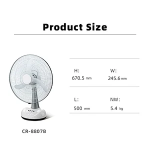 Rechargeable AC/DC operated ceiling fans energy-saving solar panel fan