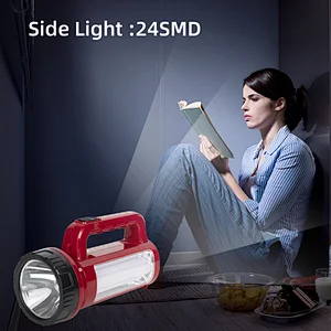 Rechargeable portable led  Flashlight work light spotlights led searchlight