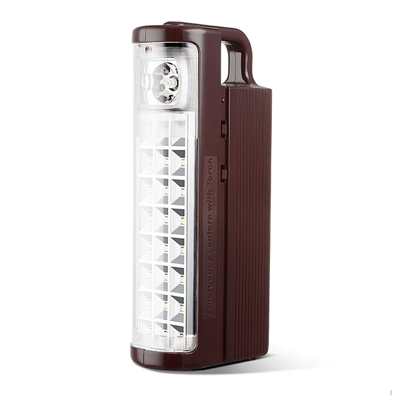 24pcs led portable rechargeable battery backup solar tube light