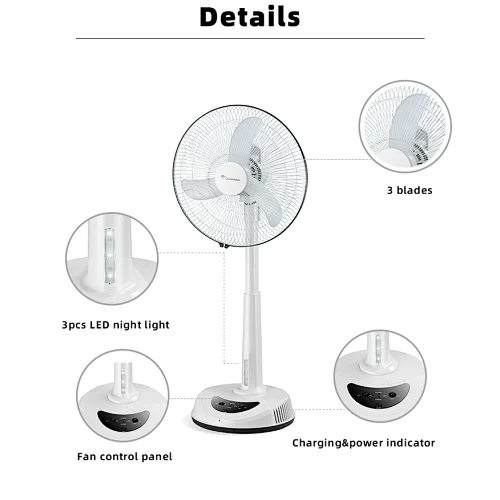 16 inch oscillating stand fan