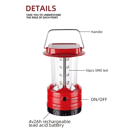 solar powered camping lights