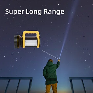 Rechargeable portable led usb Perfect Lantern Flashlight work light spotlights led searchlight