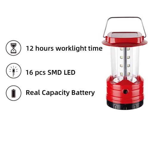 solar charging camping lights
