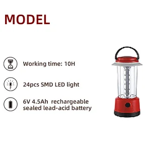 hot sale camping lights with ABS raw material