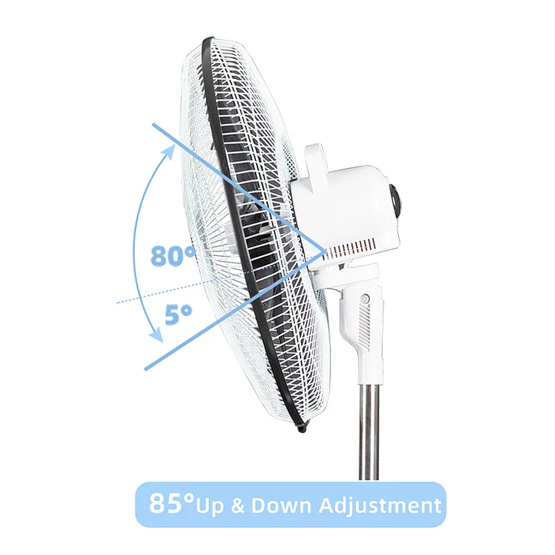 Rechargeable charger fan 18 inch